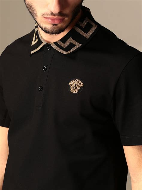 versace collection polos|authentic versace shirt.